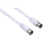 Kabel i złączka TechniSat Kabel antenowy IEC-F 3m biały
